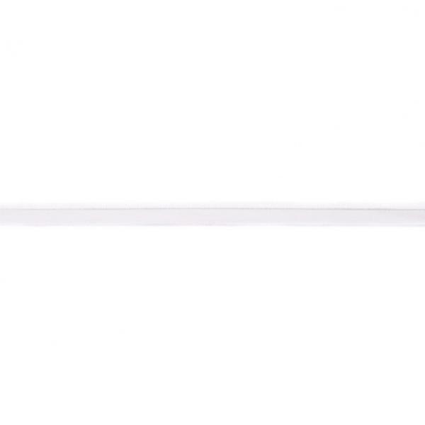 elastisches Glanz-Paspelband Offweiß